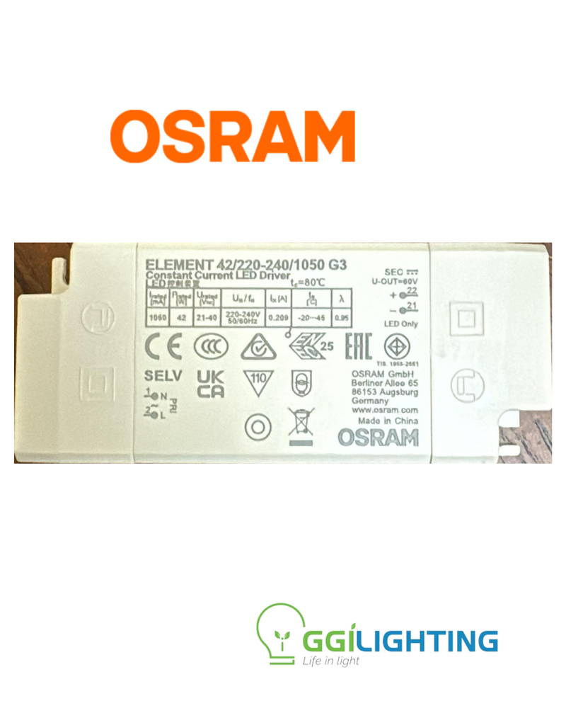 LEDVANCE Element LED Driver 42W 220-240V 1050mA