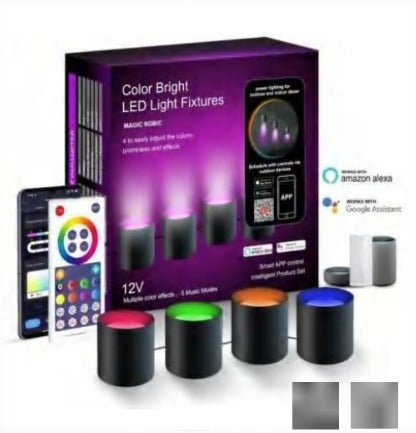 Wink WiFi Smart Wall Sconce Light, Tuya App RGB Decorative Wall Light