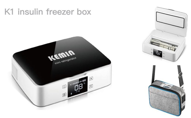 Glint K1 Insulin Cooler Box, Portable Temperature-Controlled Medication Cooler