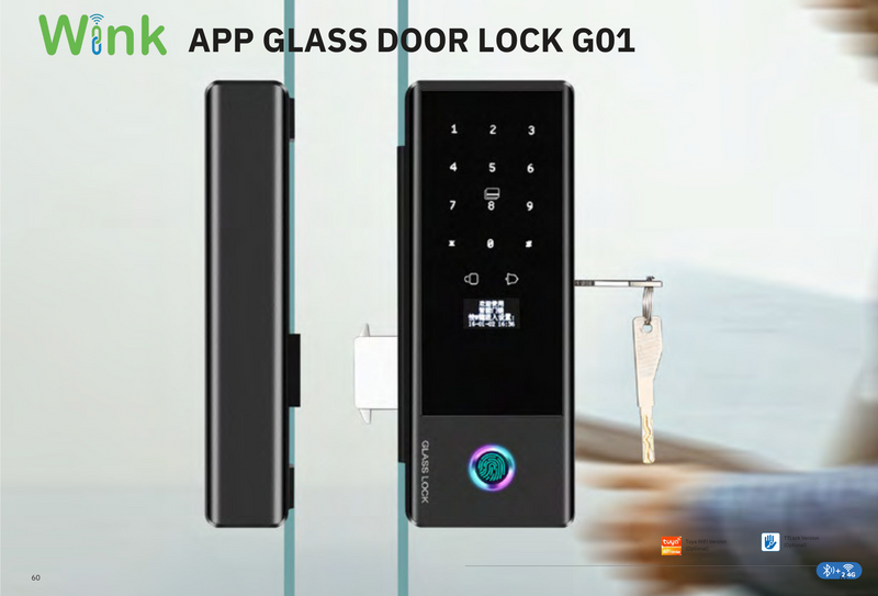 Wink Smart Door Lock G01, Keyless Smart Lock with App and Code Access
