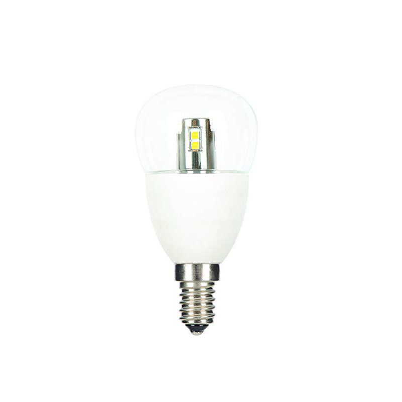 GE LED Round Bulb 6W E14 (40W Equivalent), 2700K Warm White, Golf Ball