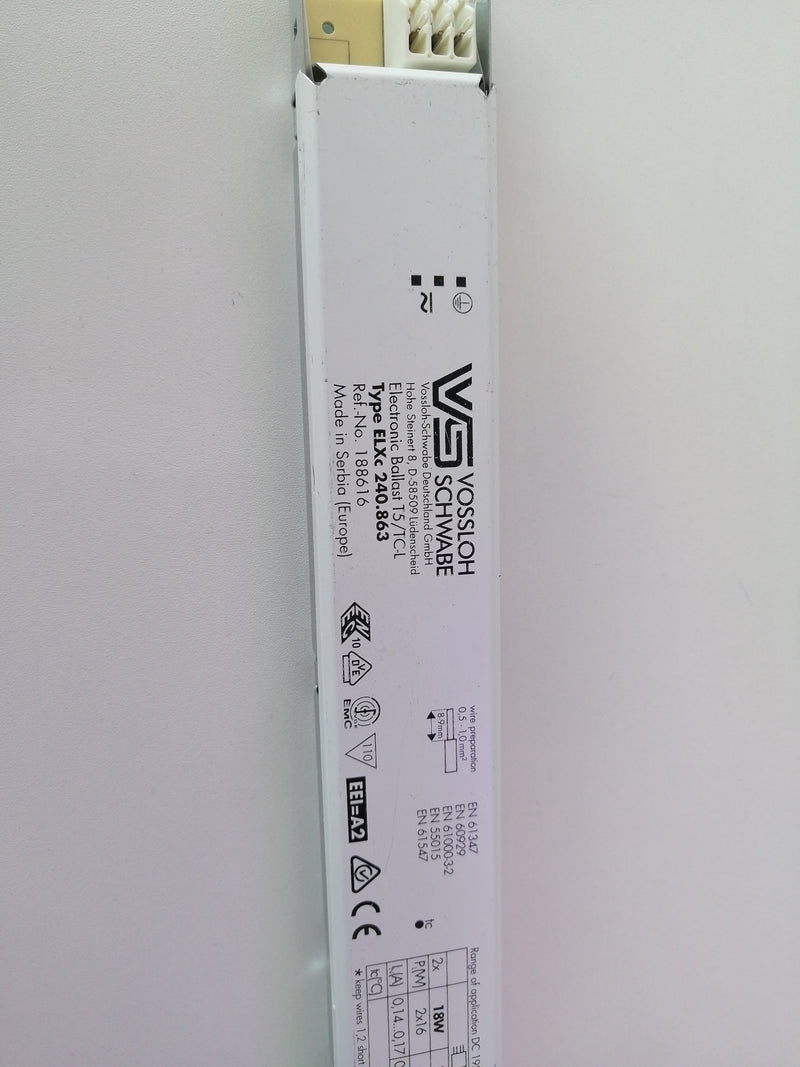 VS ELXc 240.863 Electronic Ballast T5 2x24 39W TC-L F