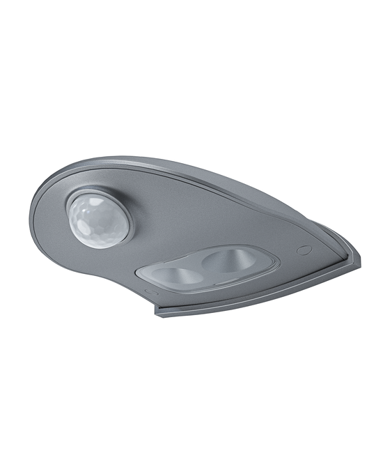 LEDVANCE DoorLED Down Sensor 4000K, Silver, Battery Motion Sensor Door Light