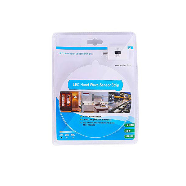 Wink LED Touch Sensor Strip 1.5M, Dimmable, 4.8W/m, with Adapter, Warm to Cool White
