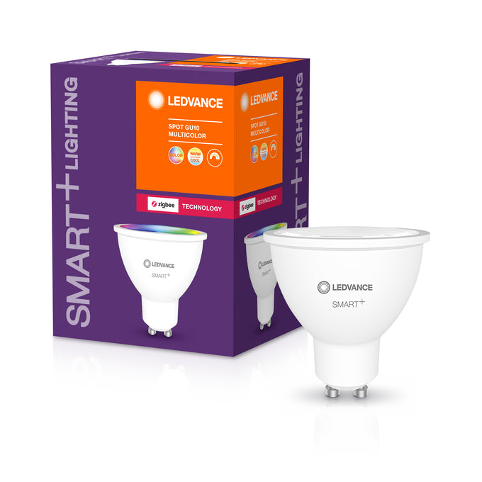 LEDVANCE SMART+ Spot GU10 4.9W, Rgb Colour Plus Tunable White, Bluetooth