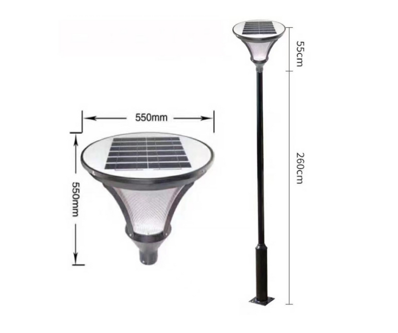 20W LED Solar Garden Light