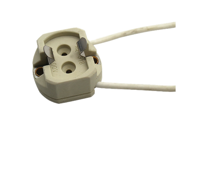 GgLED G12 Lamp Holder Socket, 20cm Cable, Ceramic Holder for G12 Lamps