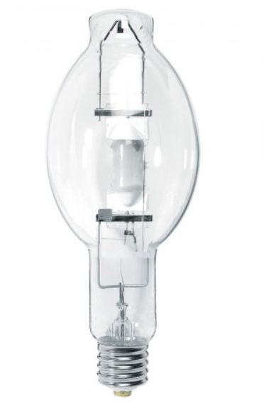 GE MVR1000 1000W BT37 E39 Mogul, Metal Halide Lamp, 3700K
