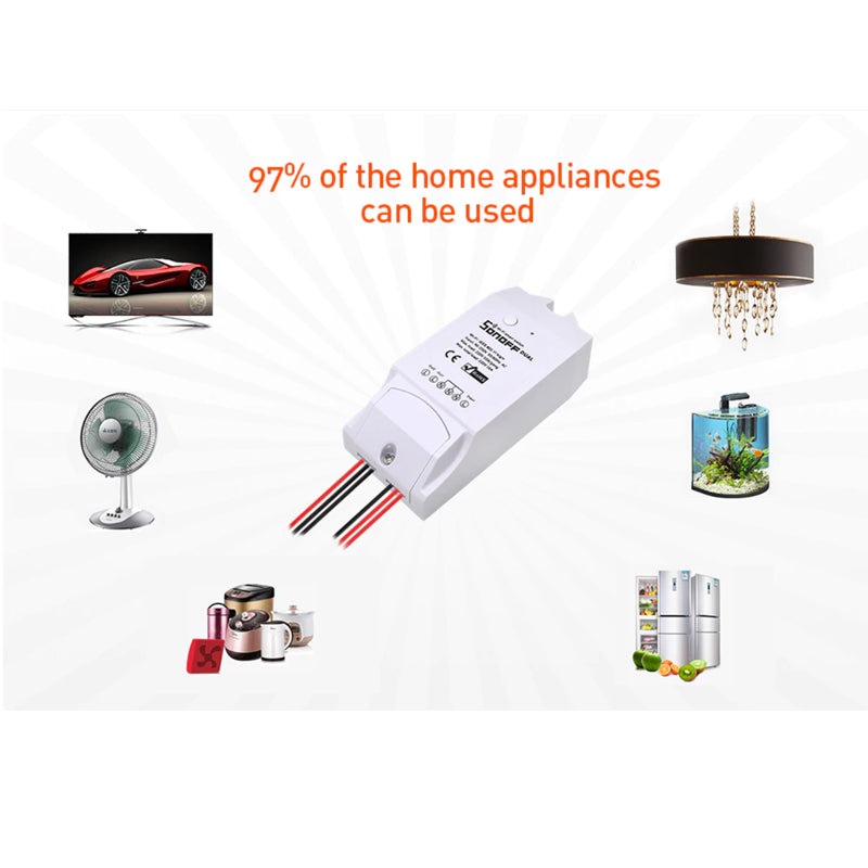 Sonoff WiFi Wireless Smart Switch, App and Remote Light Control