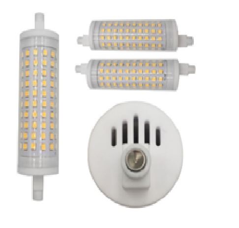 GIAX R7S LED Bulb 15W, 3000K Warm White, 360 Degree, 100-277VAC, Halogen R7S Replacement