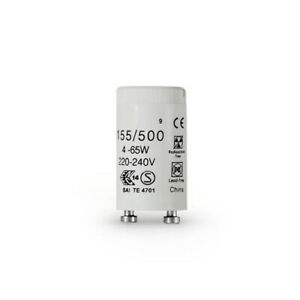 GE Starter 155/500 S10 4-65W Universal Glow Starter