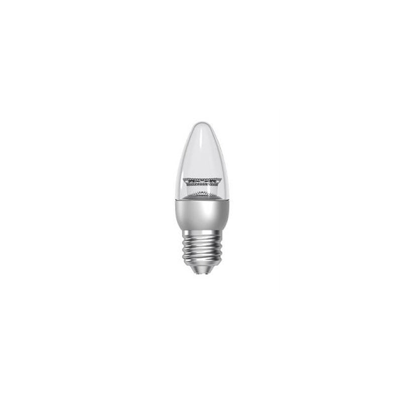 GE LED Candle Bulb 4W E27, 2700K warm white, Clear, Dimmable