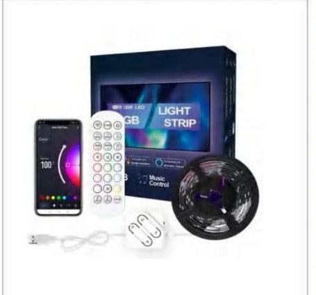 Wink Smart Life WiFi USB TV LED Strip 3M, 90 LEDs, App-Controlled TV Bias Lighting