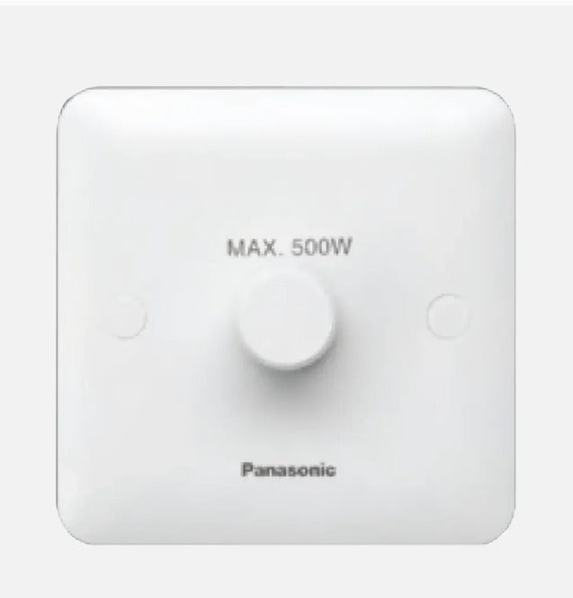 Panasonic Harmony 1 Gang 500W Dimmer with Push On/Off