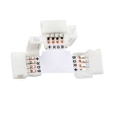 Wink T-Shape Connector, 4-Pin RGB LED Strip Connector Accessory