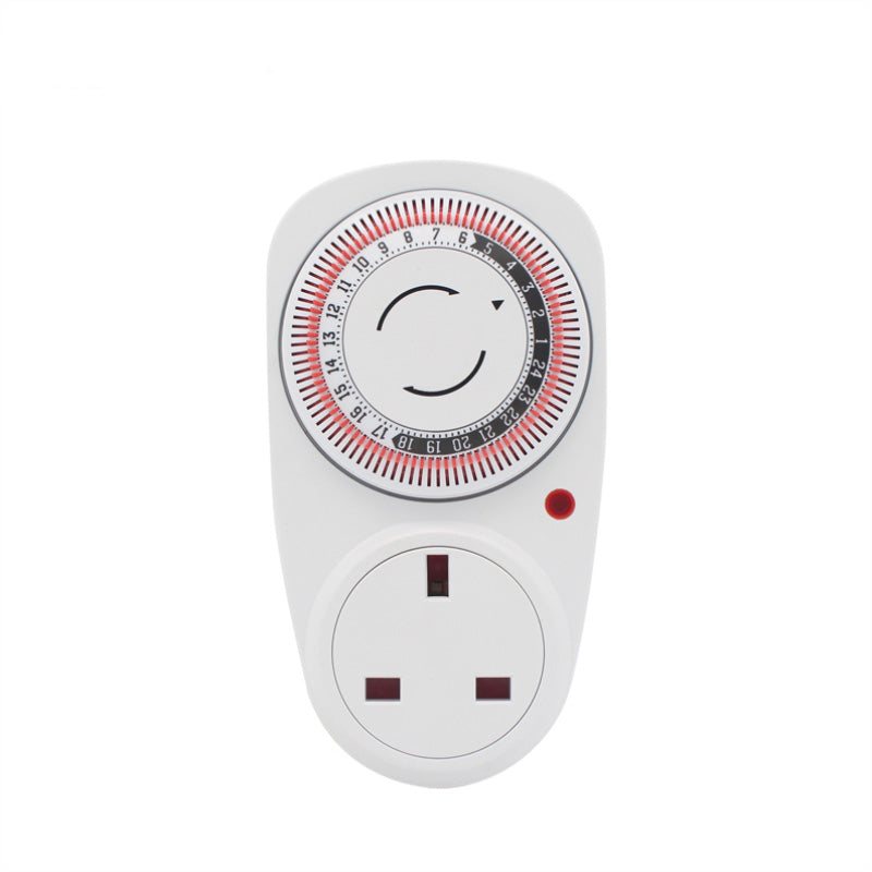 Wink GMT03A-UK 24 Hour Mechanical Timer, Plug-In Socket Timer Switch