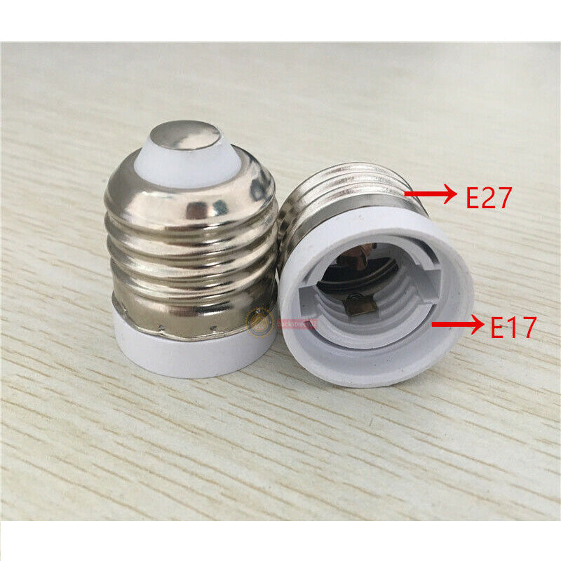E27 to E17 Lamp Base Adapter, Bulb Socket Converter