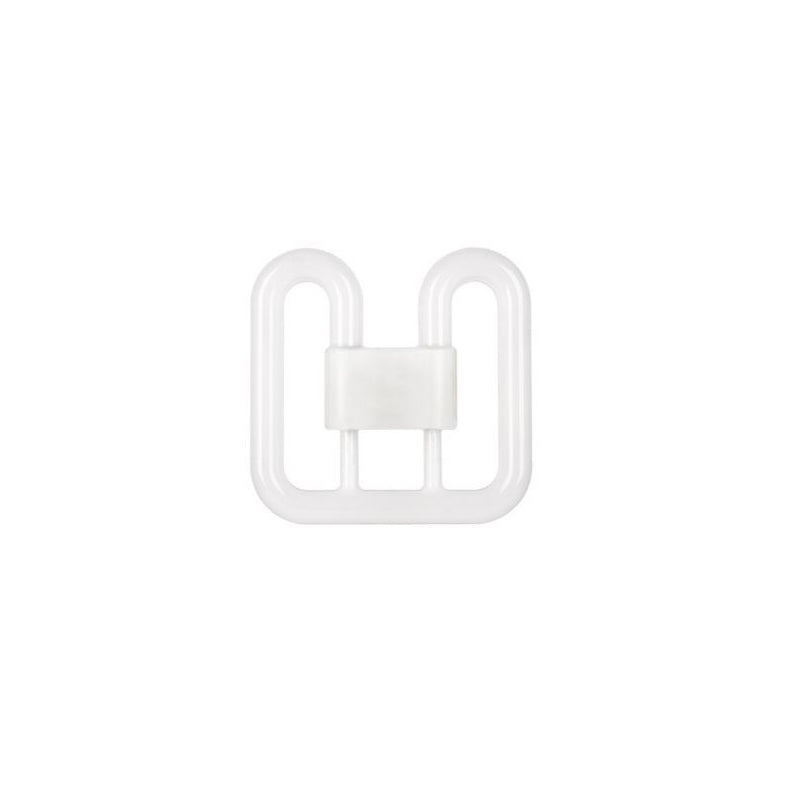 GE LED 2D Lamp 6.5W 2-Pin GR8, 3500K White, CCG, 2D CFL Replacement