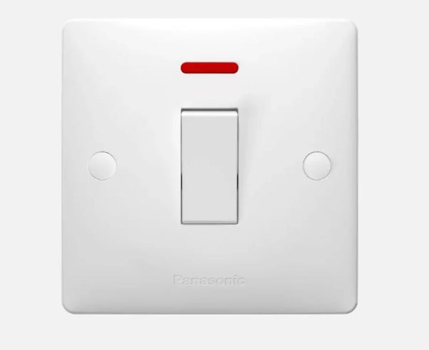 Panasonic 20A DP Switch with Neon, India Series