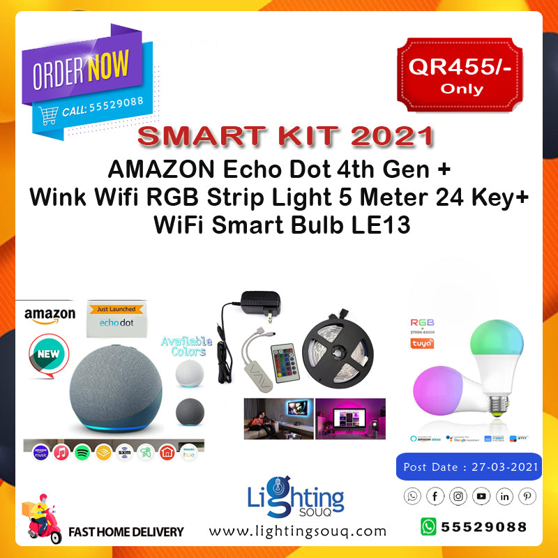Wink Smart Home Starter Kit, Connected Devices Bundle