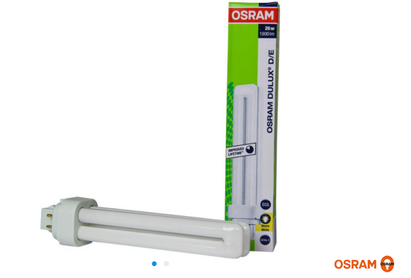 Osram DULUX D/E 26W 830 4-Pin CFL Lamp