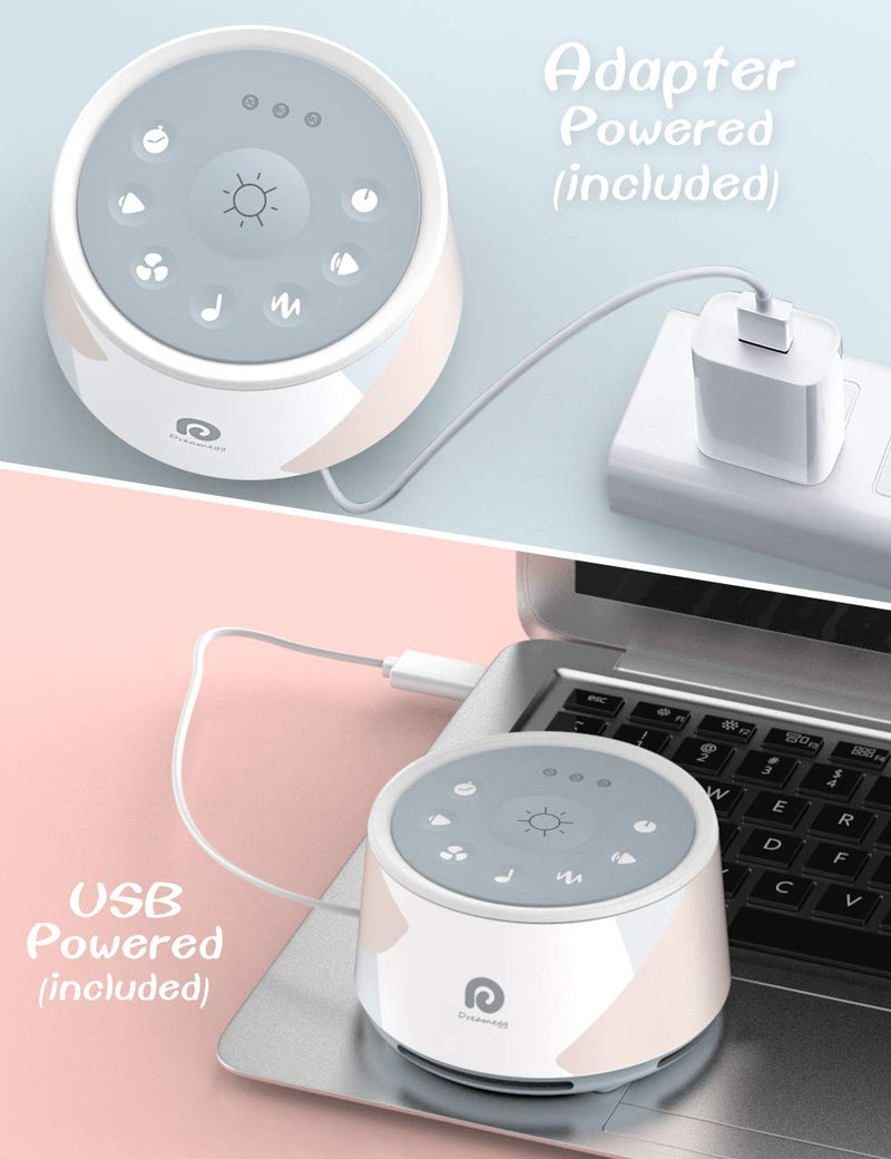 Wink White Noise Sound Machine with Night Light