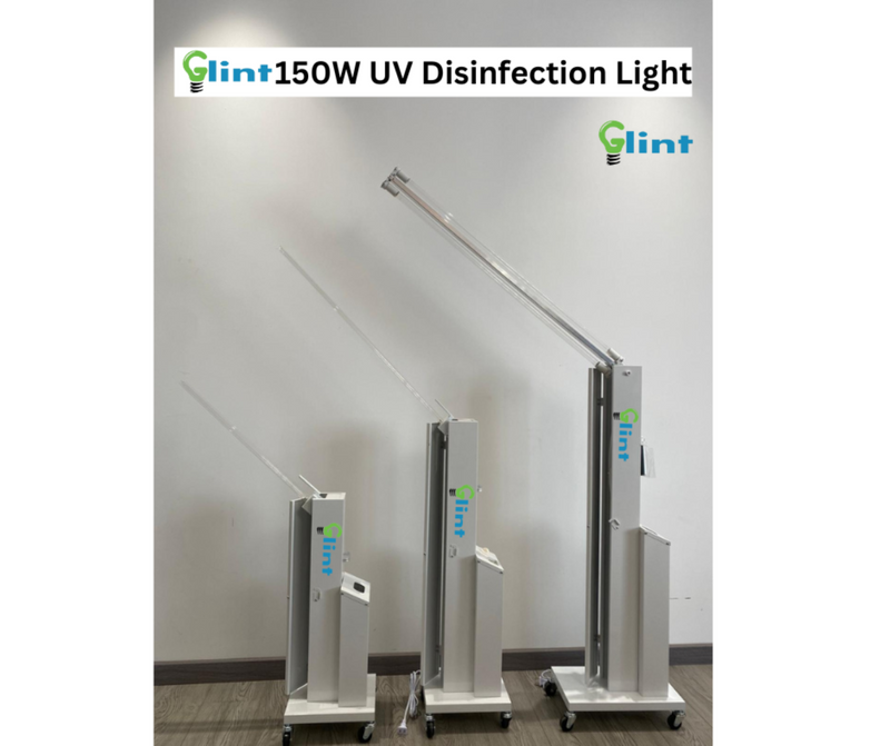 Glint 150W UV Disinfection Light, UV-C Germicidal Sterilizer Lamp