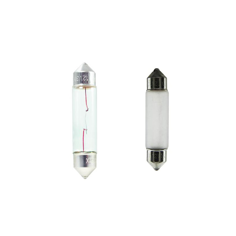 Xelogen Xenon Festoon Lamp T-3 1/4, Double-Ended Low-Voltage Capsule