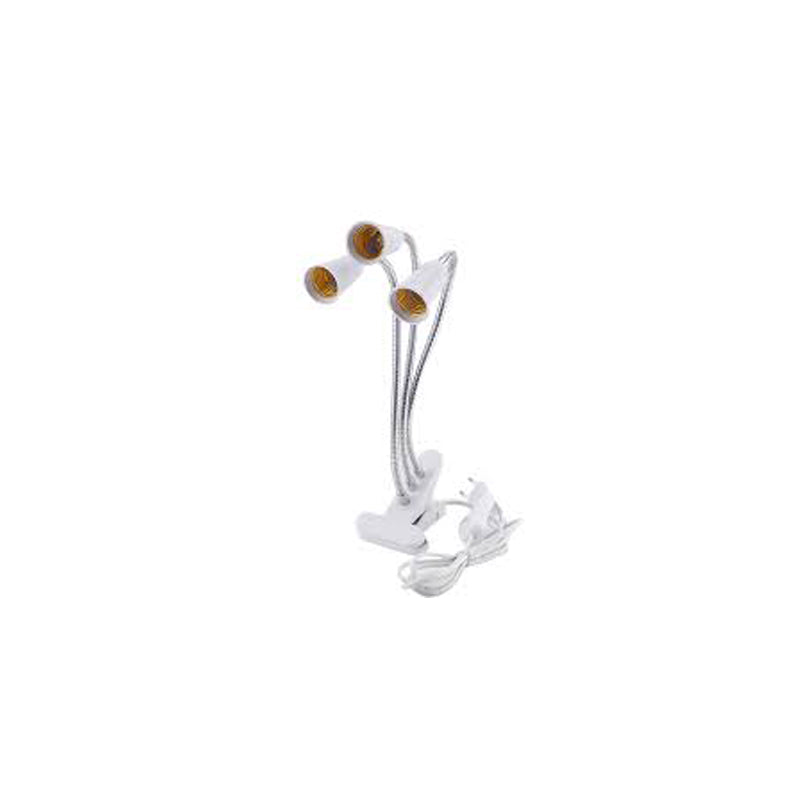 GgLED E27 Socket with Switch, Plug and 1.8m Cable, Portable Lamp Holder