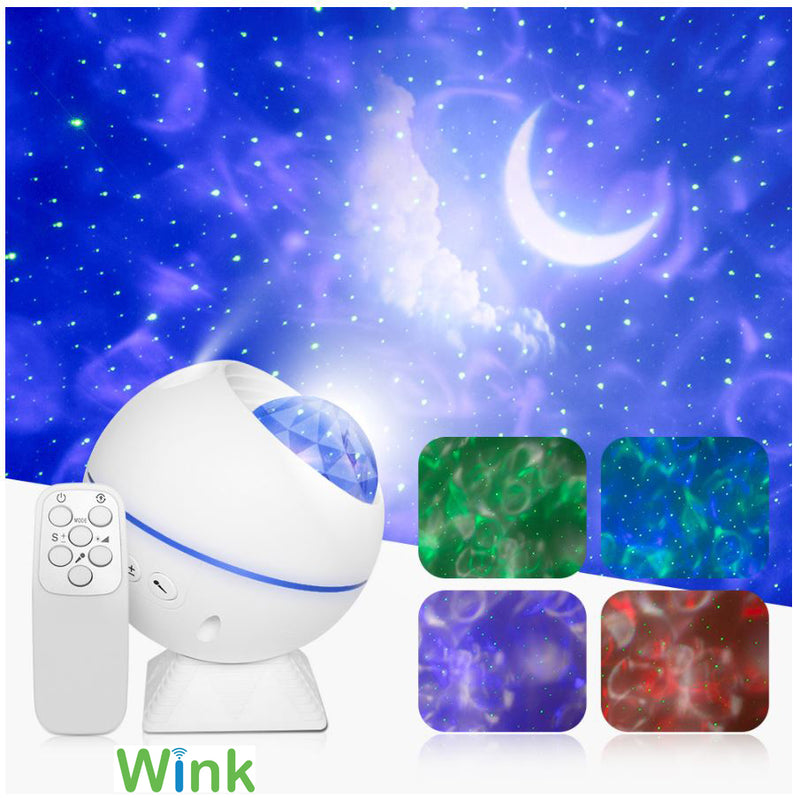 Wink Star Projector Night Light (LSL12), Starry Sky Projection with Remote