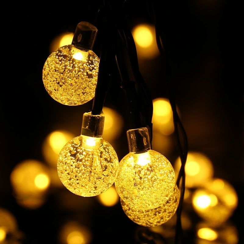 Vettam Solar Mini Ball String Light, 50 LED 5M, Decorative Fairy Lights