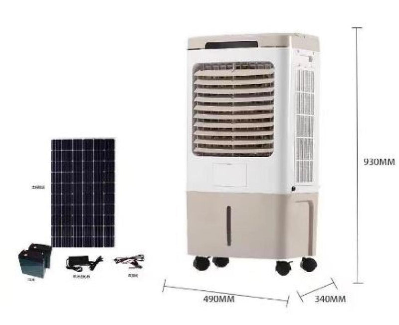 Vettam Solar Air Cooler 160W, 4L Tank, 5000 m3/h Airflow, Eco-Friendly Cooling