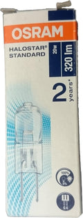OSRAM Halogen Capsule 20W 12V G4, 2800K Warm White, 2000hrs