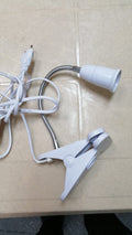 GgLED E27 Socket with Switch, EU Plug and Flexible Hose, Portable Lamp Holder Kit