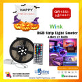 Wink RGB LED Strip 5M with 44-Key Remote (2 Pieces)
