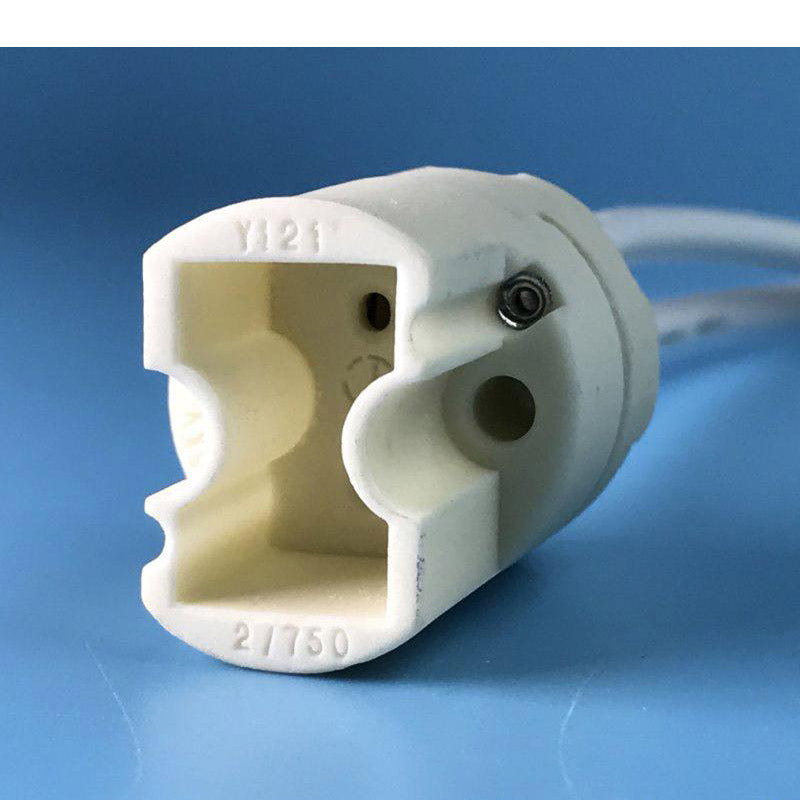 G8.5 Lamp Holder, Ceramic Socket for G8.5 single-ended metal halide and G8.5 LED lamps