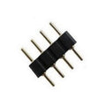 Wink Black Needle Connector, 4-Pin RGB LED Strip Connector Accessory