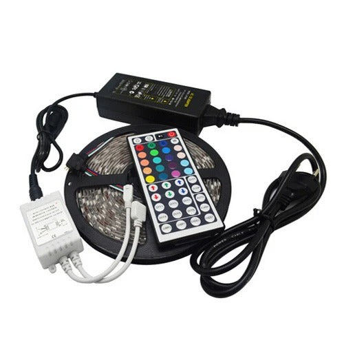 Wink RGB LED Strip 5M with 44-Key Remote, Colour Changing