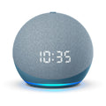 Amazon Echo Dot 4th Gen with Clock, Twilight Blue