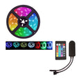 RGB Colour-Changing LED Strip with Remote Control, Flexible Accent Strip