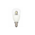 GE LED Spherical P45 Bulb 6W E14, 2700K warm white, Clear