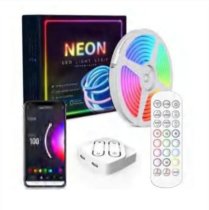 Wink Smart Life WiFi RGB Neon LED Strip 3M, 180 LEDs, IP65 Flexible Neon Rope