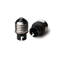 E27 to BA15D Adapter, Screw-to-Bayonet Lamp Base Converter