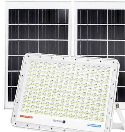 Vettam Solar LED Flood Light 100W (B43746), Outdoor Automatic Security Flood