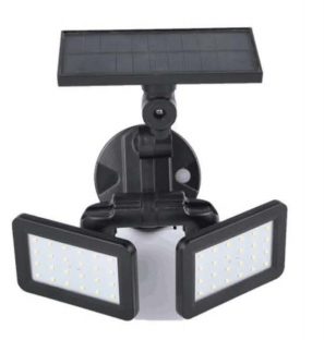 48-LED Microwave Solar Sensor Light