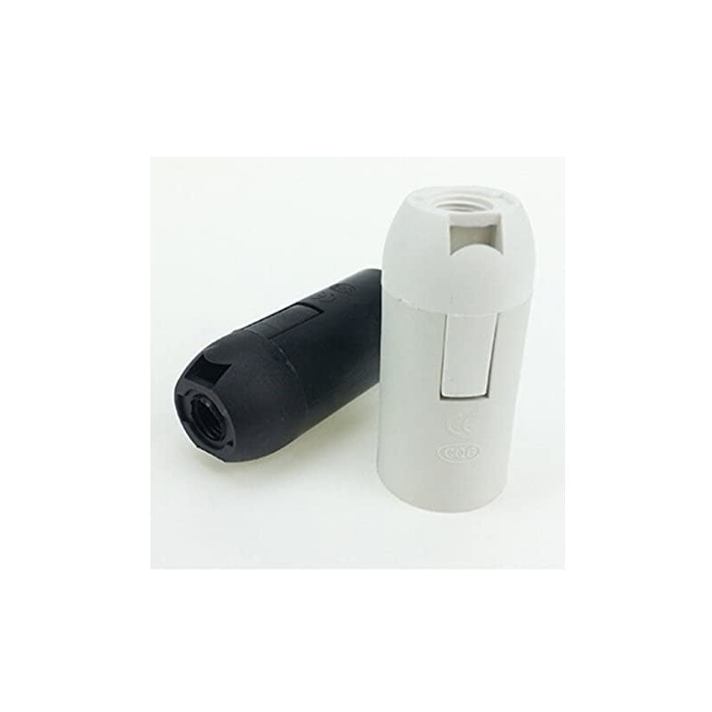 E27 Plastic Lamp Holder Socket, Screw Bulb Socket