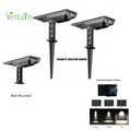 Vettam Solar Inground Spike Garden Light, Adjustable Beam, Monocrystalline Panel