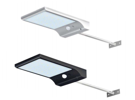 48-LED Solar Motion Sensor Light B72324