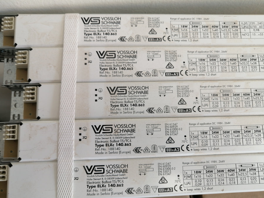 VS ELXc 140.862 Electronic Ballast T5 1x40W