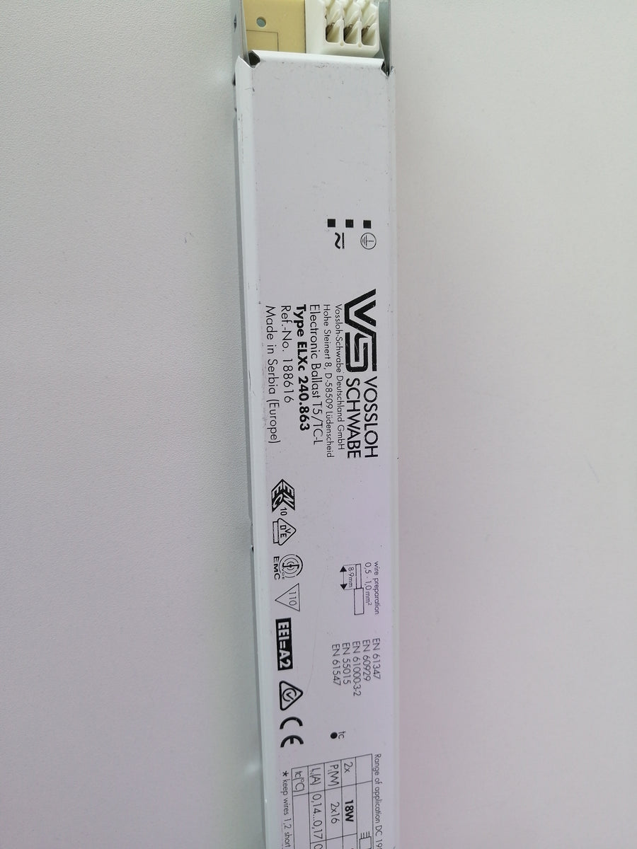 VS ELXc 240.863 Electronic Ballast T5 2x24 39W TC-L F